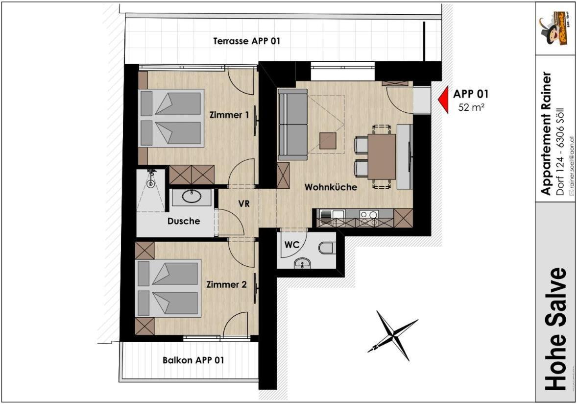 Apartment Rainer - Mittendrin Зелль Екстер'єр фото